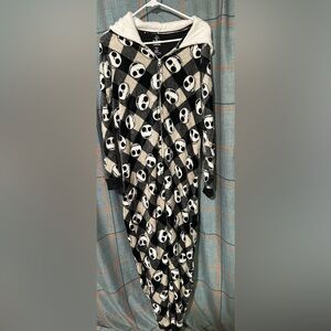 Disney Black and White Nightmare Before Christmas Jumpsuit